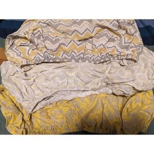 Grey/Yellow Theme Changing Mat Covers